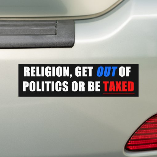 Get Out Of Politics Bumper Sticker Zazzle
