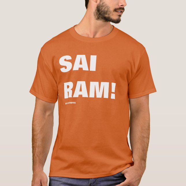 GET OUT RAM! By ATMA VIDYA T-Shirt (Front)