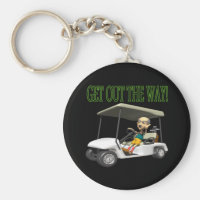 Get Out The Way Keychain