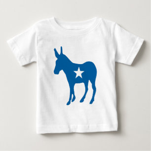 Get Out & Vote Democratic Party Donkey Baby T-Shirt