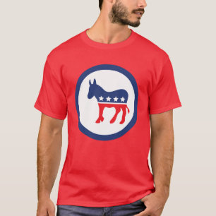 Get Out & Vote   Democratic Party Donkey T-Shirt