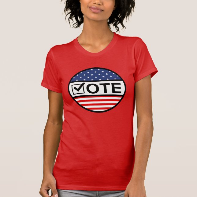 Get Out & Vote T-Shirt (Front)