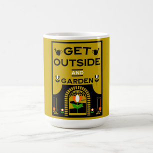 Get Outside Gardening Gift Color Morph Mug