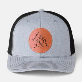 Get Outside Leather Patch Hat