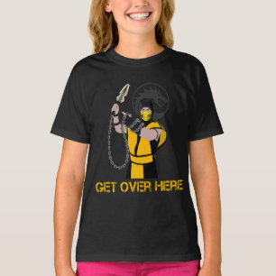 Get Over Here Awesome MK Fire Dragon Videogame T-Shirt