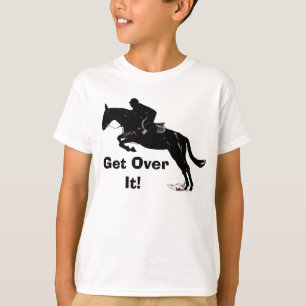 Get Over It! Horse Jumper Kid's Ringer T-Shirt