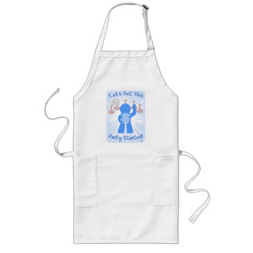 Get Party Started Gamer Epic Meeple Fun Long Apron