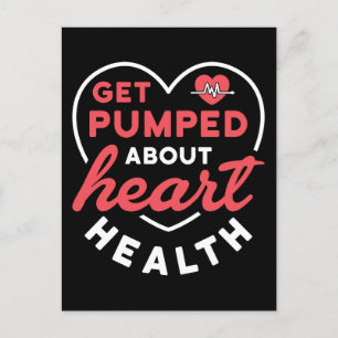 Get Pumped About Heart Health Postcard