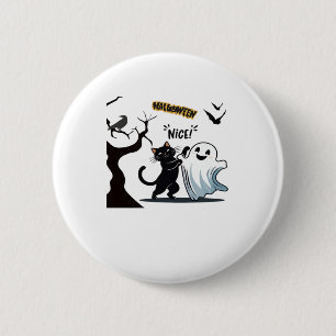 Get ready for a spook-tacular Halloween Nice party Button