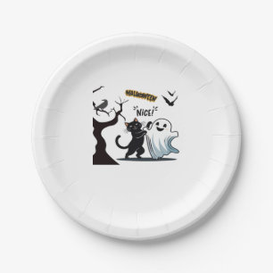 Get ready for a spook-tacular Halloween Nice party Paper Plates