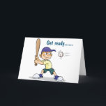 GET READY FOR FUN HAPPY BIRTHDAY CARD<br><div class="desc">This card is so cute for that special little one boy in your life. This is my grandson who is now in his 20's. We went to every game and now he is a GOLFER with free ride to college :) THANKS so much for stopping by one of my eight...</div>