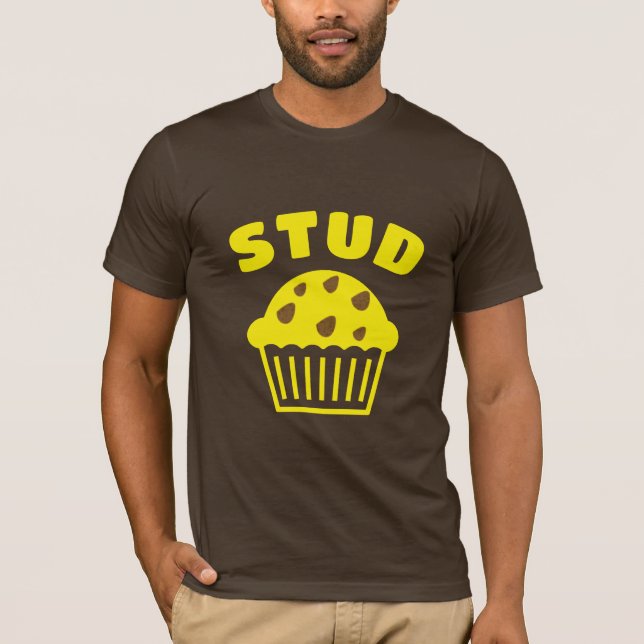 Get Ready to Impress, Macho Men Stud Muffin Shirt (Front)