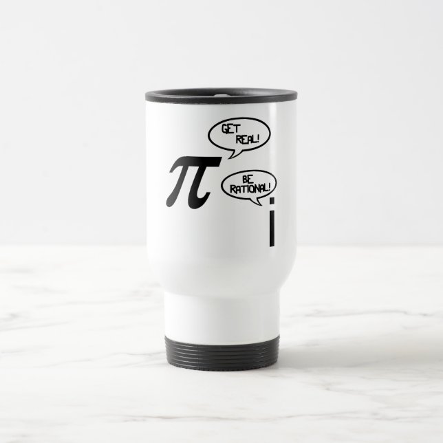 Get Real Travel Mug (Center)