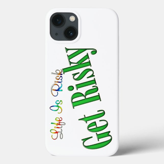 Get Risky Case-Mate iPhone Case (Back)