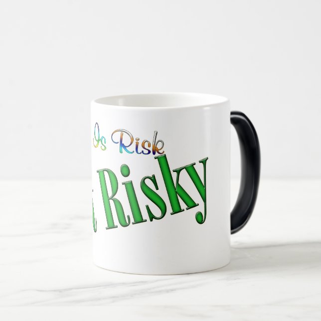 Get Risky Color Morph Mug (Front Right)