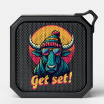 "Get Set Bull Bluetooth Speaker: Powerful Sound wi