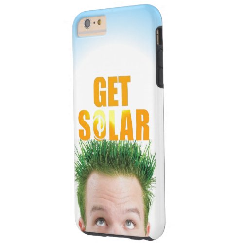 Get Solar Logo Ecofriendly Energy iPhone Case