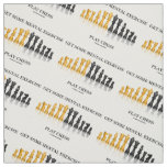 Get Some Mental Exercise Play Chess Advice Humor Fabric