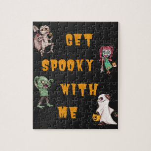 Get Spooky With Me Halloween Jigsaw Puzzle