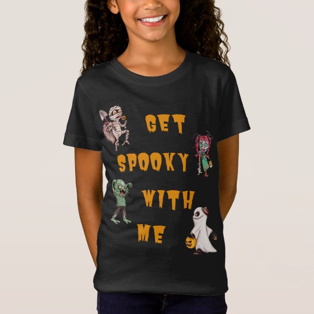 Get Spooky With Me Halloween T-Shirt (Front)