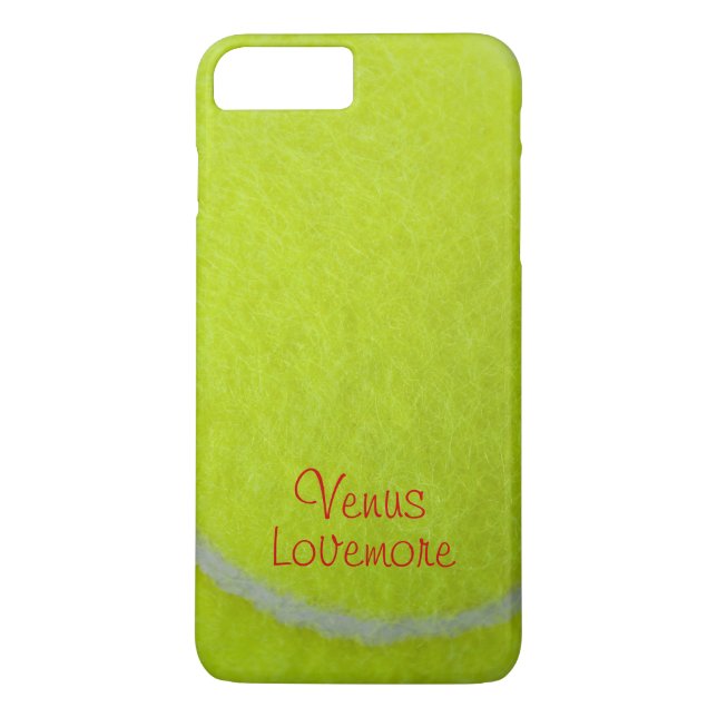 Get Sporty_Tennis_Fuzzy Ball Design_personalized Case-Mate iPhone Case (Back)