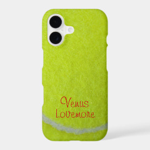 Get Sporty_Tennis_Fuzzy Ball Design_personalized iPhone 17 Case