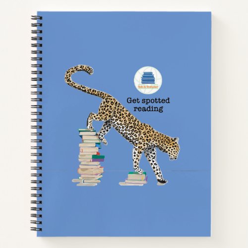 Get Spotted Reading Leopard Notebook 8 12 x 11 Notebook