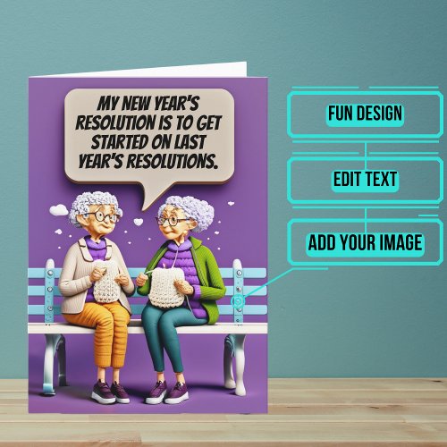 Get Started on Resolutions in the New Year  Card