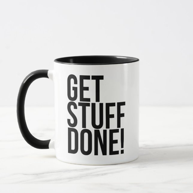 Get Stuff Done Mug (Left)