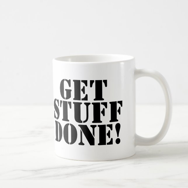 Get Stuff Done Mug (Right)