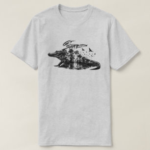 Get Swamped Alligator Swamp T-Shirt