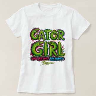 Get Swamped Gator Girl T-Shirt