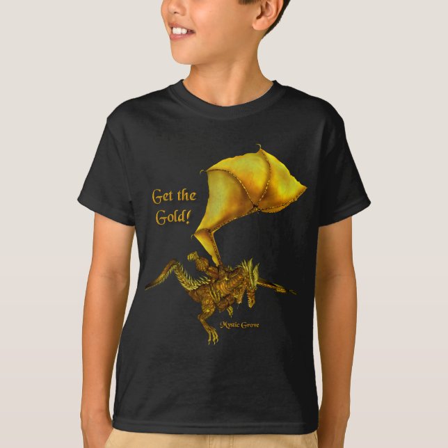 Get the Gold Youth T-Shirt (Front)