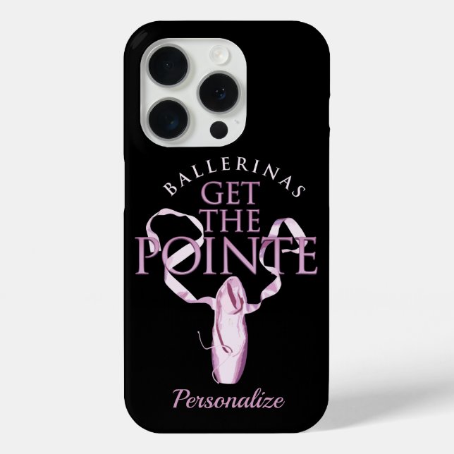 Get the Pointe iPhone case (Back)