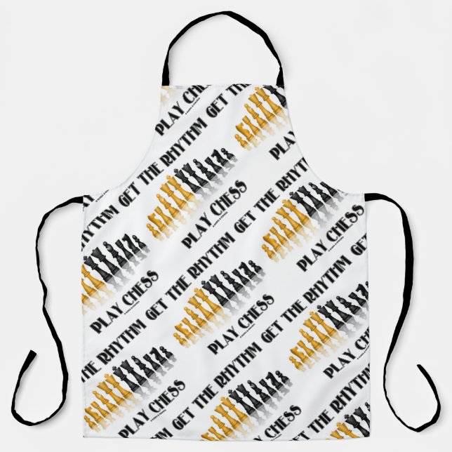 Get The Rhythm Play Chess Reflective Chess Set Apron (Front)