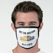 Get The Rhythm Play Chess Reflective Chess Set Face Mask (Worn Him)