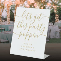 Get This Party Poppin Popcorn Bar Gold