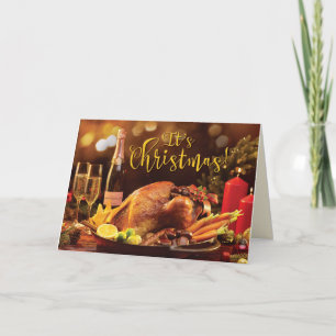 “Get Those Fat Pants Ready” Funny Christmas Holiday Card