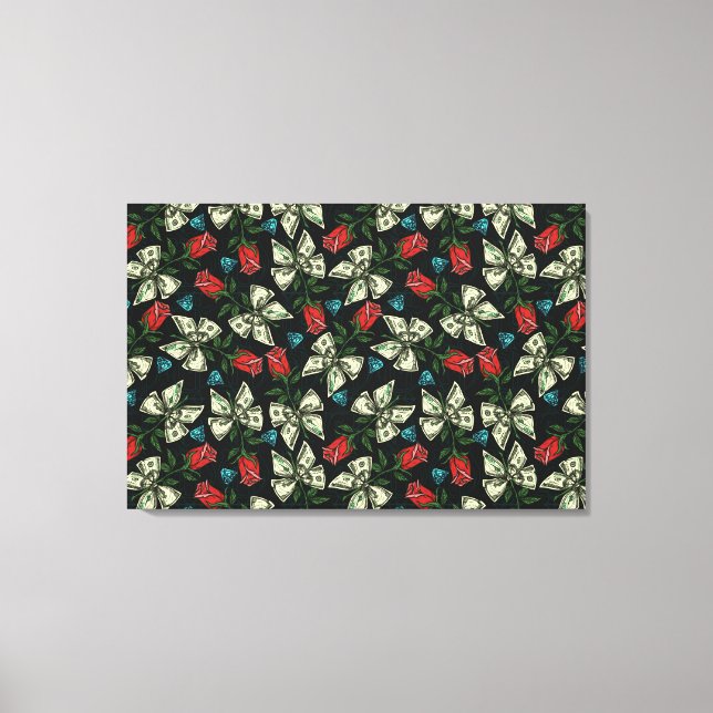 Get To The Money Canvas Print (Front)
