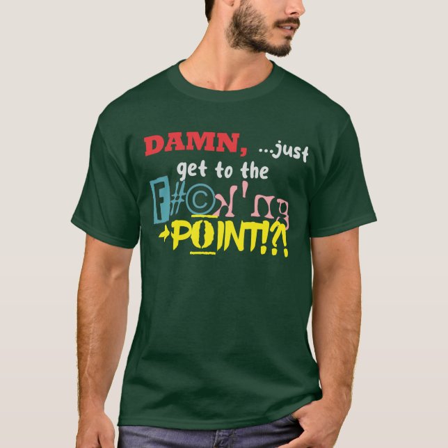 GET to the POINT Dark T-Shirts (Front)