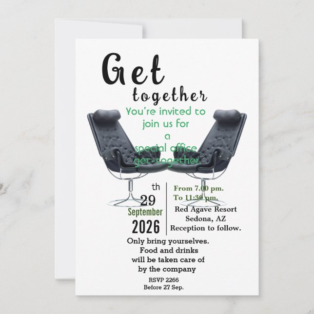 Get together Invitation (Front)