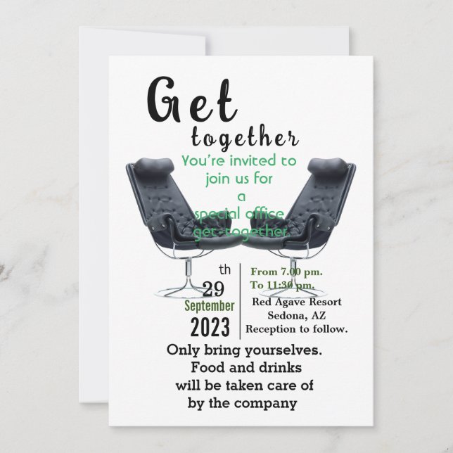 Get together Invitation (Front)