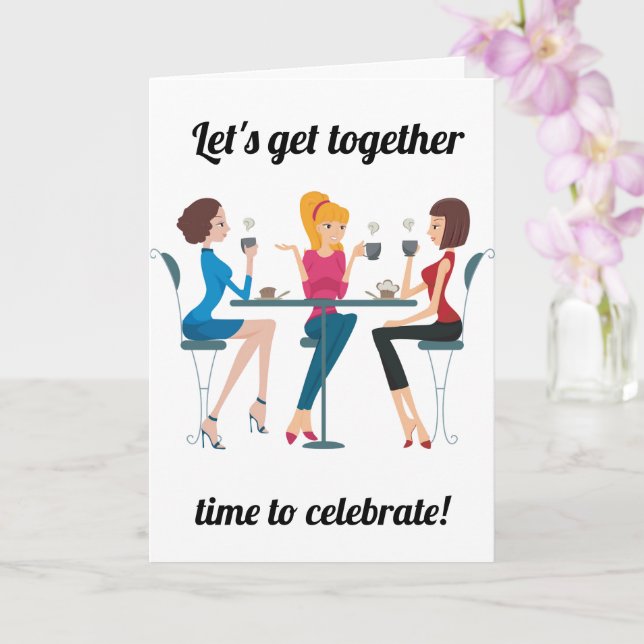 GET TOGETHER TO CELEBRATE YOUR *BIRTHDAY* CARD (Orchid)