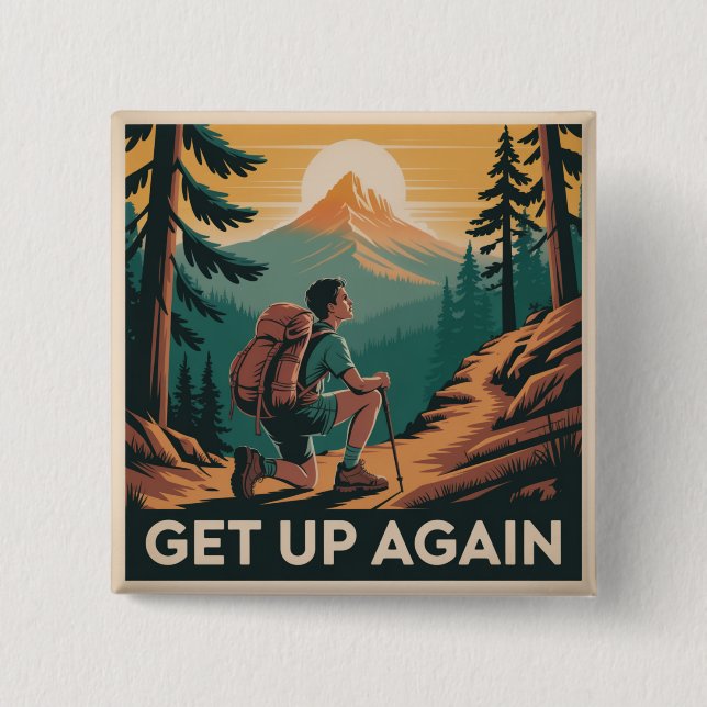 Get Up Again Button (Front)