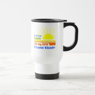 Get Up Early CPA Exam Study Travel Mug