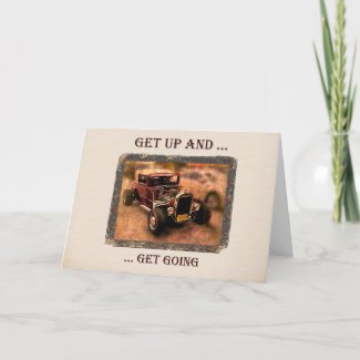 Get Up Get Well Card