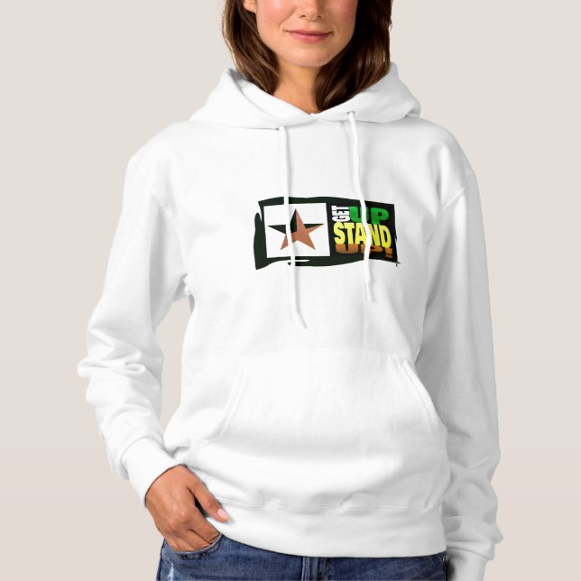 Get Up Stand Up - Retro Edition Hoodie (Front)