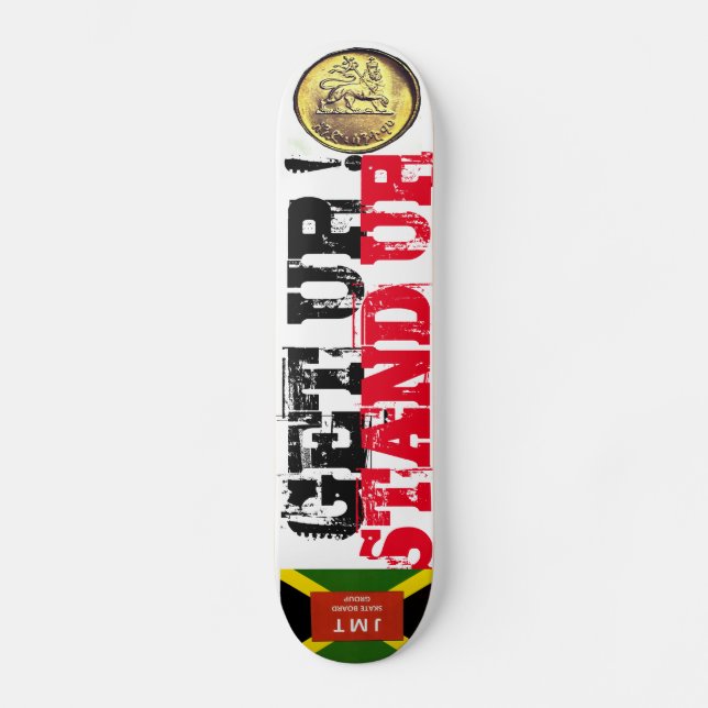 GET UP STAND UP Skateboard (Front)