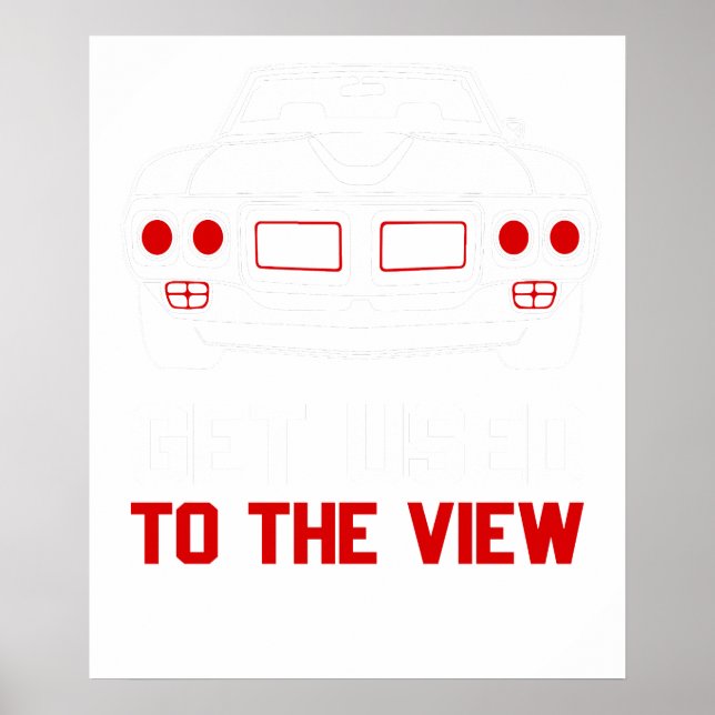 get used to the view firebird poster (Front)