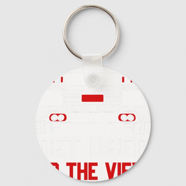 get used to the view ford mustang keychain (Front)